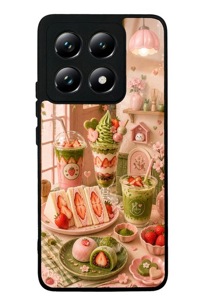 S Mode حافظة هاتف Xiaomi Mi 14T بتصميم لامع مع زاوية ماتشا بيري