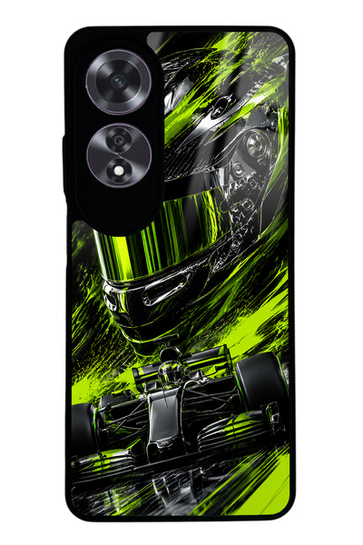 S Mode حافظة هاتف لامعة بتصميم Toxic Velocity لهاتف أوبو A60
