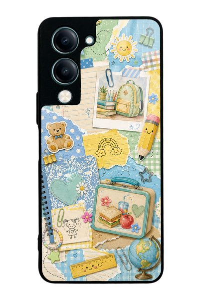 S Mode Vivo Y19 Campus Notes Design Glossy Phone Case