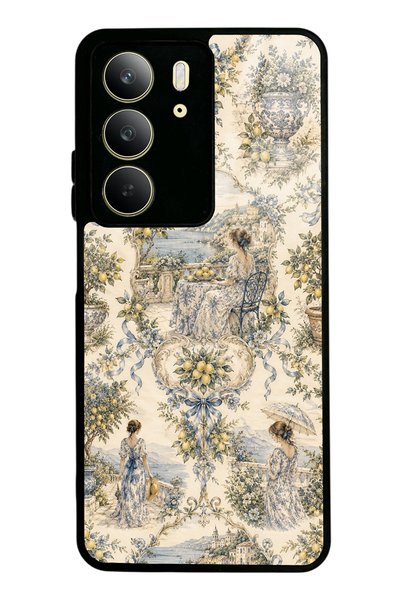 S Mode حافظة هاتف لامعة بتصميم Realme C75 Positano Toile