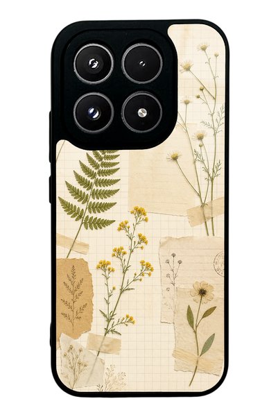 S Mode Xiaomi 17 Pressed Meadow Design Glossy Phone Case
