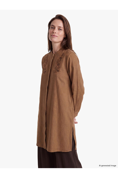 LC Waikiki Embroidered Women's Shirt Tunic