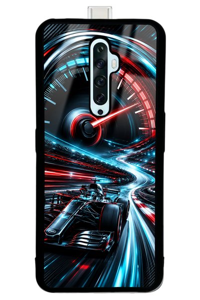 S Mode Oppo Reno 2Z Velocity Pulse Design Glossy Phone Case
