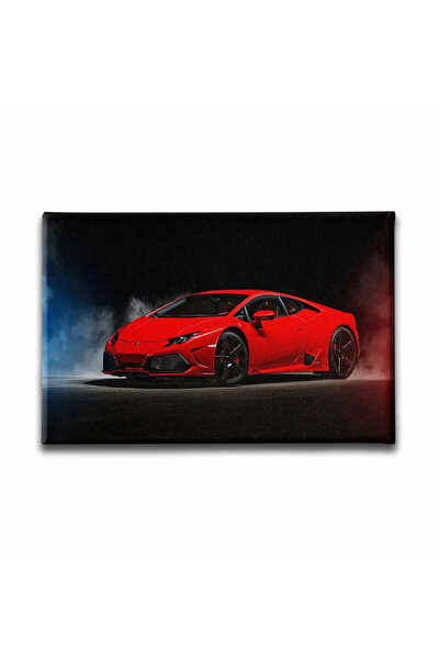 enmalife Pictură decorativă de perete din pânză cu Ferrari roșu