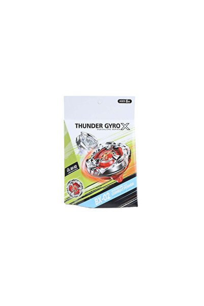Midi Thunder Gyro X Set with Launcher and Spinning Top