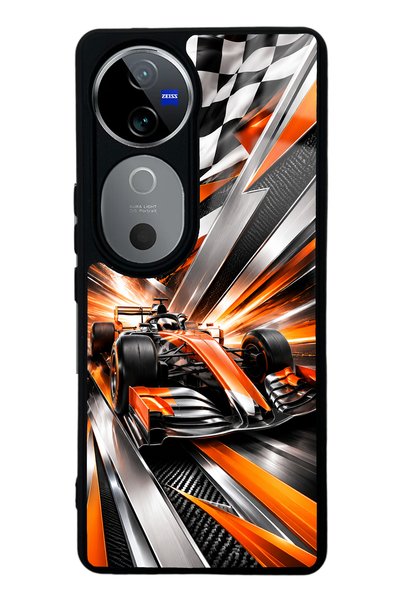 S Mode Vivo V40 Inferno Apex Design Glossy Phone Case