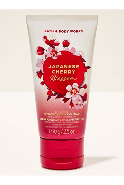 Bath and Body Works كريم الترطيب الفائق للجسم بحجم مناسب للسفر برائحة أزهار ا...