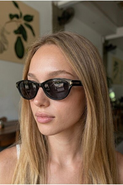MACERATİ Oblamow Bat Black Ultra Light Unisex Black Sunglasses with Uv400 Filter
