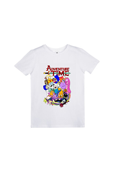 Adventure Time Temalı Baskılı Çocuk Tshirt