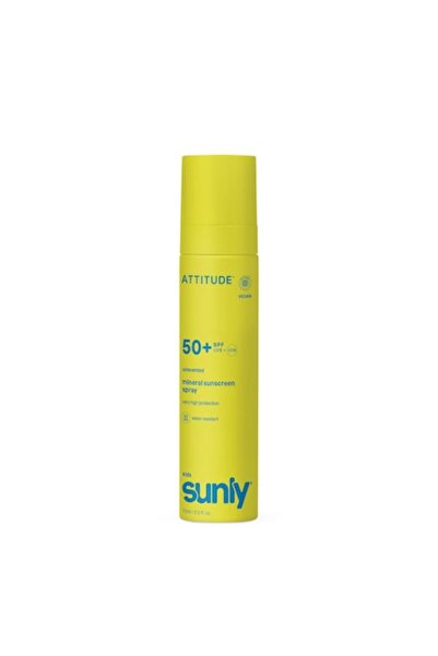 Attitude SUNLY KIDS Spray de protecție solară minerală SPF 50+ pentru copii, ...