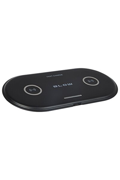 Blow Încărcător wireless, Blow, ABS, Tehnologie Qi, 10 W, Negru
