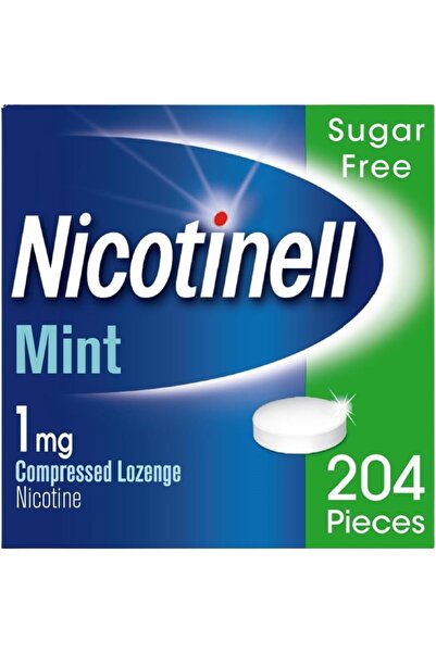 Nicotinell Mint Lozenge 1mg (204 Lozenges), Mega Pack