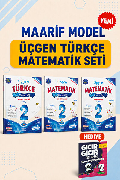 Üçgen Yayıncılık 2.SINIF - Beceri Temelli Tükçe Yolculuğu + MATEMATİK Yolculu...