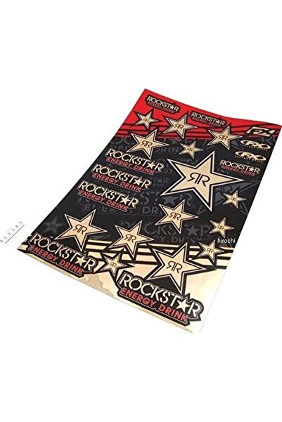 Generic Brand Autocolant Rockstar Energy Drink AURIU - FACTORY EFFEX