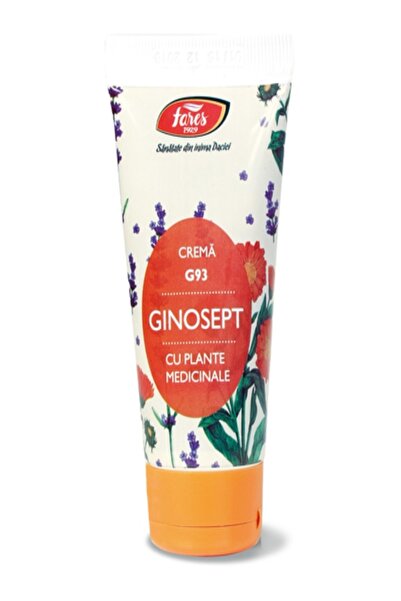 Fares Cremă Ginosept cu plante medicinale G93 (50 ml) – Cremă intimă naturală...