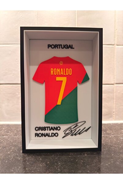 Genel Markalar Cristiano Ronaldo Portekiz Milli Takım Özel Tasarım 3 Boyutlu ...