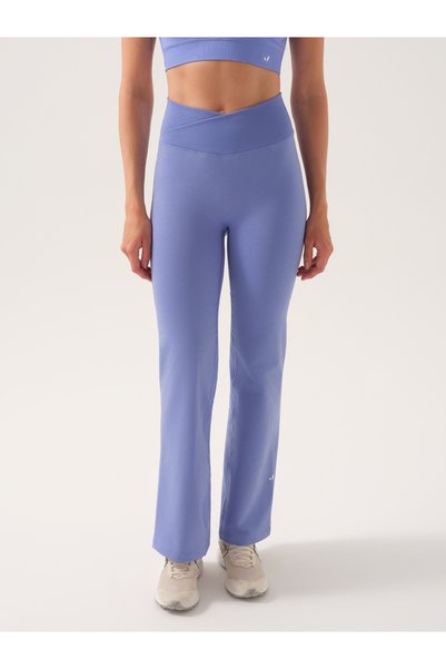 Jerf Motion Cross Waist Spanish Leggings Lilac
