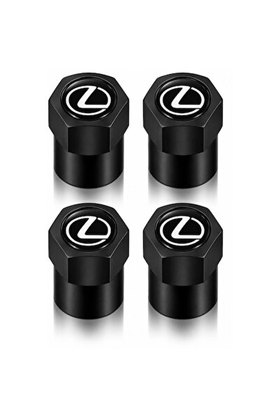 General Store Set de 4 capace de valve auto din aluminiu, Magazinul General S...
