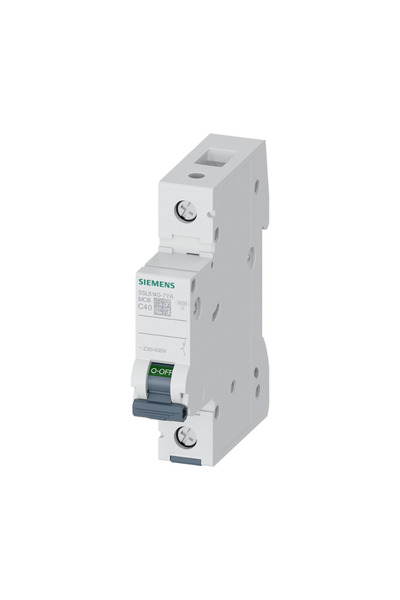 Siemens 1x40 Amper C Otomat Sigorta Tek Kutuplu 5SL6140