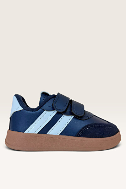 Liger Pantofi sport pentru copii, unisex, cu velcro, confortabili, ușori, ALB...