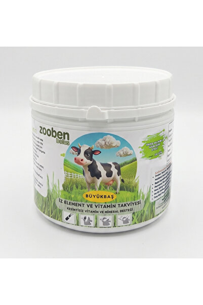 zooben Büyükbaş Vitamin Mineral Bolus Topu 110 gram x 6 Adet