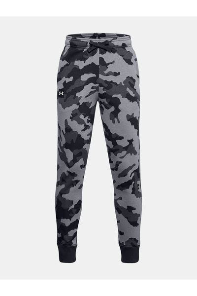 Under Armour UA RIVAL FLEECE PRTD JOGGERS-BLK - Pantaloni de trening