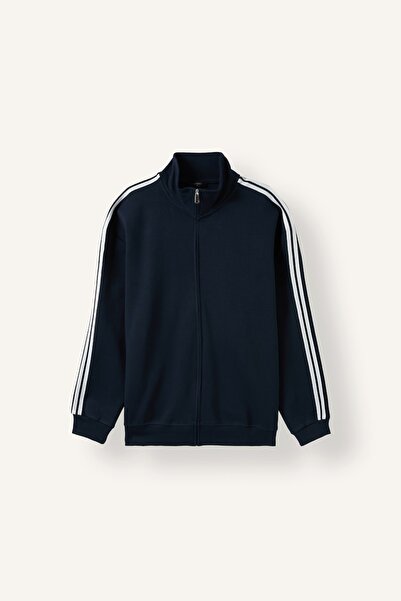 DeFacto Men's Cardigan F0106Ax/Nv146 Navy