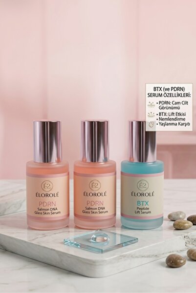 3 lü set ( 2 pdrn salmon dna serum + 1 btx peptide lift serum)