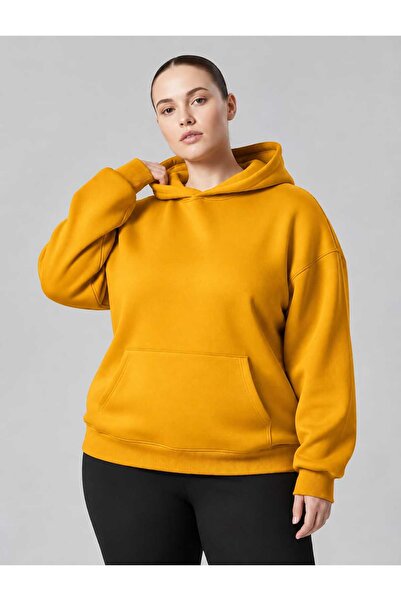 BENROMA 3 Yarn Combed Cotton Plus Size Unisex Sweatshirt Df2