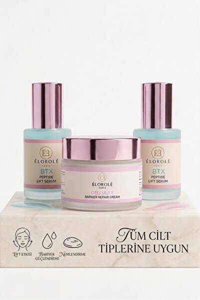 3 lü set ( 2 btx peptide lift serum + 1 cellular barrier repair cream)