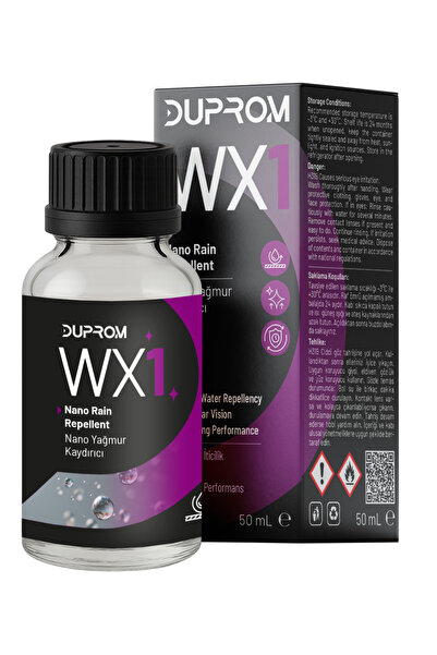 WX1 Nano Yağmur Kaydırıcı 50 ml Su İtici Kaplama