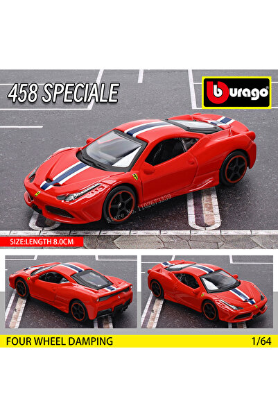 Choice نموذج سيارة فيراري E812 كومبيتينزيون 458 سبيشيالي من بوراجو بمقياس 1:6...