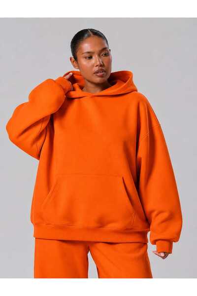 BENROMA 3 Yarn Combed Cotton Plus Size Unisex Sweatshirt Df3