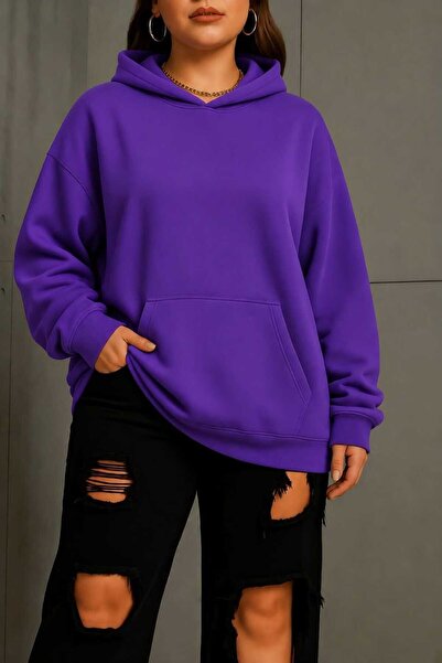 BENROMA 3 Yarn Combed Cotton Plus Size Unisex Sweatshirt Df1