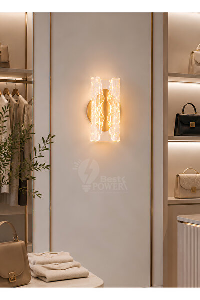 best power Decorative Led 3 Levels Gold Wall Light