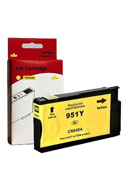 Ulm Cart Cartus cerneala compatibil 951XL, galben yellow, CN048AE, 28 ml, pen...