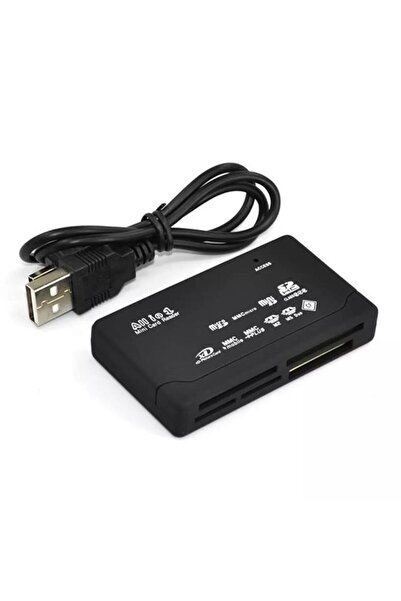 Powermaster PM-9066 TF-SD-MMC-Mini-Micro SD Çoklu USB Kart Okuyucu