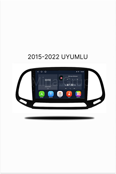 Zenitho SNP Serisi Fiat Doblo D4 (2015-2022) Uyumlu 9 İnç Android Multimedya ...