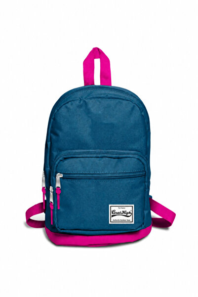 Coral High Three Compartment Nefti Mercan Mini Backpack 14158
