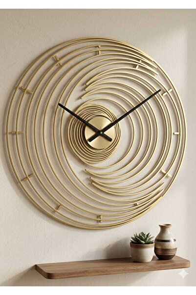 METAL DUVAR SAATİ