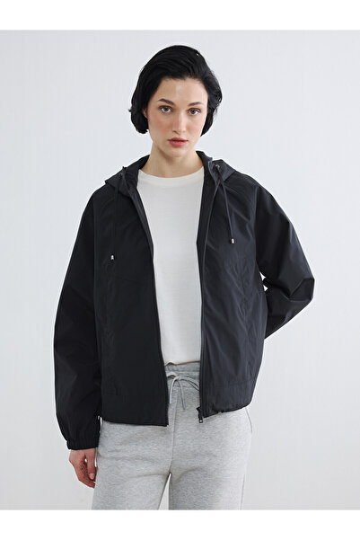 LC Waikiki Hooded Women's Raincoat