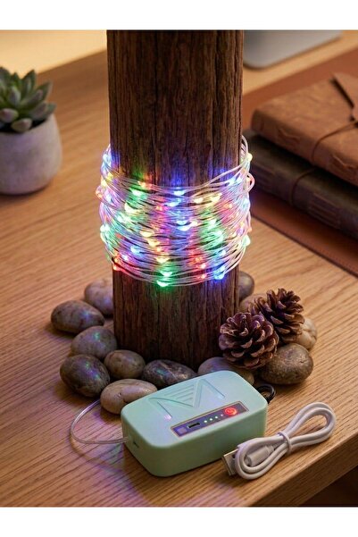 gaman USB Şarjlı RGB LED Şerit Işık 8 Metre 8 Mod - Çok Renkli, Dekoratif LED...