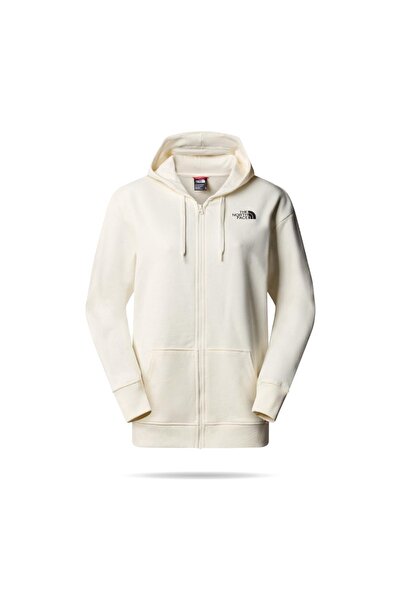 THE NORTH FACE W OPEN GATE FULL ZIP HOODIE NF0A55GPQLI-QLI Λευκό