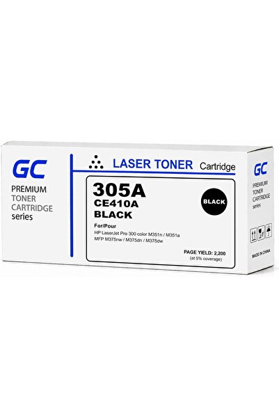 Generic 305A Compatible Toner Cartridge (CE410A) for HP LaserJet Pro 300 Colo...