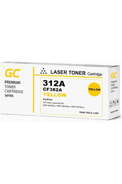 Generic 312A Compatible Toner Cartridge Full Combo Set (CF382A) for HP Color ...
