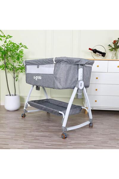 Evelise Pat co-sleeper 2-în-1 cu funcție de balansare, U-Grow