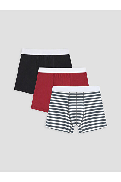LC Waikiki Quality Parts from Çelebi Store Cotton Flexible Men's Boxer 3-Pack