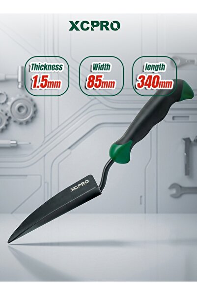 XCPRO Carbon Steel Trowel, Masonry Tool, Plastering Tool, 340mm 85mm 1.5mm Pa...