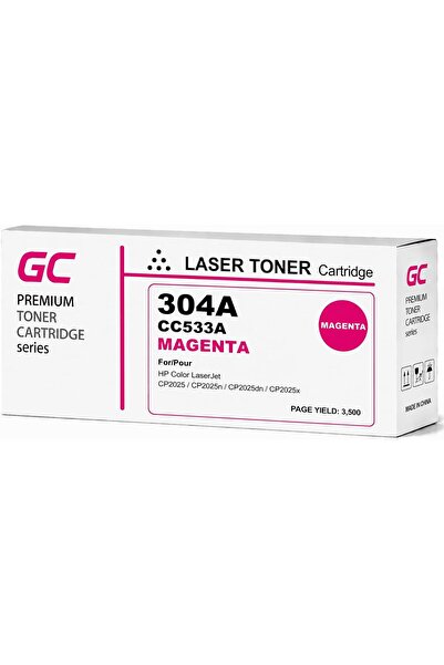 Generic 304A Compatible Toner Cartridge (CC533A) for HP Color LaserJet CP2025...