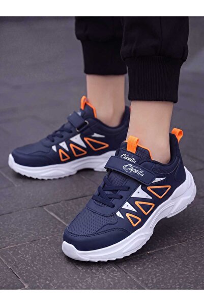 UrbanFlex Günlük Çocuk Unisex Cırtlı Sneaker Spor Ayakkabı